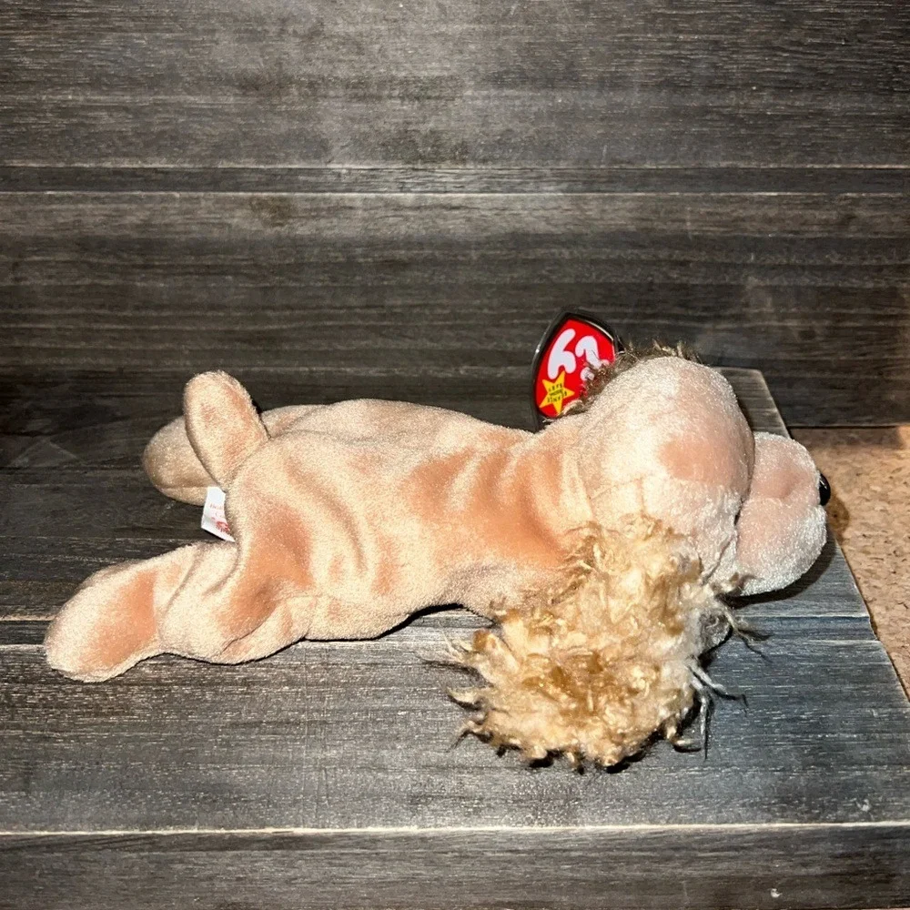 Ty Beanie Baby Spunky‎ the Cocker Spaniel w/ tag errors